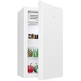 Bomann® Kühlschrank mit Frostfach | 83L | Kühlschrank mit Gefrierfach | leise | 2 Ablagen | Kühlschrank klein | Türanschlag wechselbar | 0°C - 8°C | kleiner Kühlschrank mit Gefrierfach | KS 7257 weiß