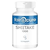 Fair & Pure Shiitake 1300mg pro Tagesdosis, 120 Kapseln,...