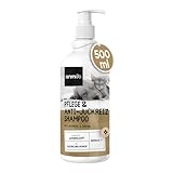 animigo - Pflege & Anti-Juckreiz Shampoo - Hundeshampoo gegen Juckreiz, Milben, Flöhe und Zecken - Für Haut & Fellpflege - 500ml Katzenshampoo - Alle Katzen & Hunderassen - Natürliche Zutaten