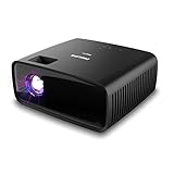 Philips NeoPix 122 Mini Beamer: True HD 720p, WiFi Dual Band Screen Mirroring, Integriertes Audio 2.1 System