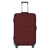 Clan Wemyss Tartan Gepäckabdeckung, waschbare Kofferabdeckung – Reisemode, elastischer Kofferschutz, mittelgroß