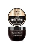 Argan Deluxe Haarmaske - Arganöl Haarpflege gegen Frizz, Spliss, geschädigtes Haar, Haarbruch - Shiny hair mask für sehr trockenes Haar - Argan Öl Haarkur aus Marokko - 250 ml