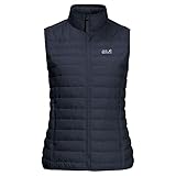 Jack Wolfskin Damen JWP VEST W winddichte Steppweste, Night Blue, L