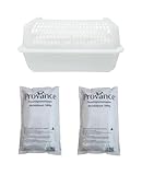 1-12 Boxen XL Luftentfeuchter Sets mit 2x1000g Granulat Raumentfeuchter (1x Box plus 2x 1000g Granulat)