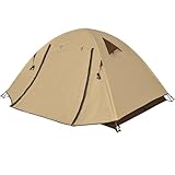 Strandmuschel Pop Up Zelt 2/3 Person Strandzelt Pop Up Wasserdichtes Familien-Kuppelzelt Für Camping, Tragbares, Doppellagiges Familienzelt Für Outdoor, Wandern (Color : /Khaki, Size : 3 Person)