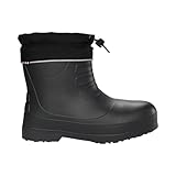 Viking Unisex Norse Low Snow Boot, Charcoal/Black, 43 EU