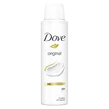 Dove Anti-Transpirant Deo-Spray Original 0% Alkohol Deodorant schützt 48h vor Körpergeruch und Achselnässe 150 ml 1 Stück