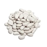 Weiße Bohnen | getrocknete ganze Riesenbohnen, naturbelassener Protein Boost in handverlesener Gourmet Qualität - (400 g)