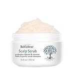 Kopfhautpeeling zur Tiefenreinigung, Kopfhautbehandlung für trockene, juckende Kopfhaut, Haarpeeling mit Kopfhautmassagegerät, Haarpflege, Antischuppenshampoo