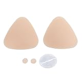 Für Dreieck, für klebrige BH -Pads, wasserfest, dünn, Deep V, weich, wiederverwendbar, 8 cm, klebende BH -Einsätze Pads