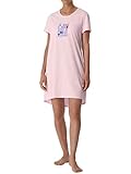 Schiesser Damen Sleepshirt 1/2 Arm, 85cm Nachthemd, rosa, 42