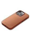Mujjo Lederhülle für iPhone 14 Pro Max | MagSafe-Hülle | Apple iPhone 14 Pro Max MagSafe Hülle für iPhone 14 Pro Max aus Leder mit MagSafe, Hülle für Apple iPhone 14 Pro Max
