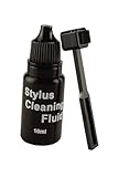 Antistatische Nadelreiniger Bürste und Flüssigkeit für Schallplattenspieler für Tonabnehmer, Zubehör für Schallplattenspieler