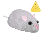 Generisch Remote Control Mice Cat Toy, Interactive Electronic Toy Indoor Play 3.94x1.77x1.26 inches, Realistic Remote Movement, Ideal for Small Medium Large Cat Breeds in Living Room