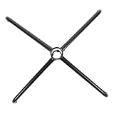 TOYANDONA Weihnachtsbaumständer aus Metall Stabiler Halter für Künstliche Bäume Eleganter Christbaumständer Sicherer Stand für Festliche Dekorationen Einsetzbar