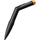 Fiskars Pflanzstock, Solid, Länge: 26 cm, Glasfaserverstärkter Kunststoff, Schwarz/Orange, 1057080