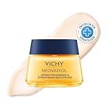 VICHY Intensiv Pflegende und Straffende Nachtpflege, ehem. Magistral Nacht: Anti-Falten Creme gegen den Lipidverlust nach den Wechseljahren, Neovadiol, 50 ml