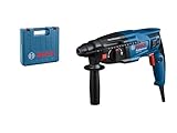 Bosch Professional Bohrhammer GBH 2-21 (mit SDS plus, inkl. Zusatzhandgriff, Maschinentuch, Tiefenanschlag, im Handwerkerkoffer)