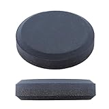 MHADBKH Zarter Schleifstein, doppelte Körnung, vorne für Genauigkeit, Maschinen, Küchenwerkzeug, einfacher Griff, doppelseitiger Schleifstein für Scheren