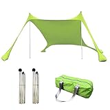 Schatten Zelt - 210 X 150 X 170cm Strandzelt Strandmuschel Beach StrandZelt Mit Sandsack Sonnensegel Sun Shelter Schutz Mit Sandsack Anker Für Strand Picknick Angeln Camping