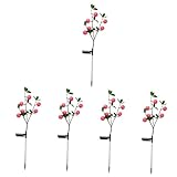 Yardwe 5st Sonnenengel Für Friedhof Urlaub Wegbeleuchtung Weihnachtliche Gartenpfahllichter Weihnachtslandschaftslampe Landschaftslampe Für Rosa Plastik Landschaftslichter Weihnachten