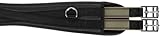 Kerbl 321057 Sattelgurt, PU, geschweift 130 cm, Schwarz