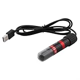 Tauchbarer Aquarium-Heizstab mit Heizfunktion, wasserdichtem Glasrohr und Füllstandsanzeige für Aquarien bis zu 20 Liter (15 W)