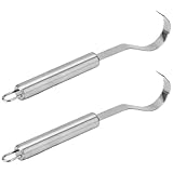 YARNOW 2 Stück Käsemesser Käsehobel Schälmesser Käseschneider Butterspatel Parmesanmesser Parmesanhobel für Weichkäse Schnittkäse