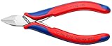 KNIPEX Tools 77 32 130 Elektronik-Seitenschneider, 13,7 cm (5 1/4 Zoll)