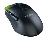 Roccat Kone Pro Air Maus für Rechtshänder, kabellos, optisch, 19000 DPI, Schwarz