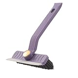 LDadgf Unabhängig gestaltete, rotierende, multifunktionale Reinigungsbürste mit Harter 2-in-1-Bürste für Badezimmerfliesen, Keine Ecken, Bodennahtbürste Garten Gadgets (Purple, One Size)