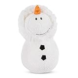 NICI Kuscheltier Schneemann Snowbert stehend 18 cm I Plüschtier für Mädchen, Jungen & Babys I Flauschiges Stofftier zum Kuscheln & Spielen – 48166