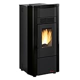 Extraflame 1280510 Giusy EVO 2.0 Pelletofen Schwarz/A+