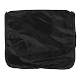 TOPPERFUN Schwarzer Rückenlehnenschutz für Friseurstühle Stuhlrückenlehnenbezug aus Robustem Material Passend für Standardstühle im Salon Büro und Kosmetikstudio