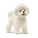 schleich 13963 Bichon Frisé, für Kinder ab 3+ Jahren, FARM WORLD - Spielfigur