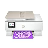 HP Envy Inspire 7958e Farbtintenstrahldrucker, Drucken, Scannen, Kopieren, Duplexdruck, ideal für zu Hause, 6 Monate Instanttinte enthalten (327A7A)