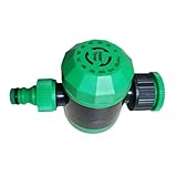 Sprinkler-Timer, Schlauchsteuerung, Bewässerungsgerät, 14 x 8,3 cm, mechanische Oberfläche, automatischer Betrieb, für Rasen, Hof, Terrasse, Pool, Pflanzen, Tropfen, Outdoor, Urlaub, Bewässerung