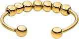 Purelei® Shade Anxiety Ring (Gold) – Fidget Ring - Wasserfester Damenring aus langlebigem Edelstahl – Verstellbar von 50-60cm und 60-66cm - Schmuck für Damen