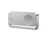 Bose SoundLink Home Lautsprecher, Premium, tragbarer und kabelloser Bluetooth-Regal-Lautsprecher, bis zu 9 Stunden Akkulaufzeit, Helles Silber