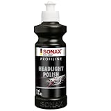 SONAX PROFILINE HeadlightPolish (250 ml) Scheinwerferpolitur zur Auffrischung von vergilbten und vermatteten Scheinwerfern aus Kunststoff | Art-Nr. 02761410