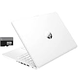 HP Stream Laptop 35.6 cm HD, Intel Celeron N4020 Prozessor, 4GB DDR4 RAM, 64GB SSD, Intel HD Grafik, 720p Webcam, 1 Jahr Office 365, Weiß, Win 11 S, Alpacatec Zubehör