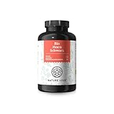 NATURE LOVE® Bio Maca Kapseln (schwarz) - 3000 mg je...