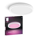 Philips Hue Devote Smart LED-Panel-Licht, weißes und...