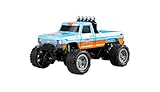 Amewi RC-Monstertruck Die Cast 1:64 RTR blau/orange, mit Pistolenfernsteuerung