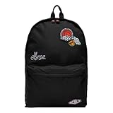 ellesse Sazino Rucksack, Schwarz, Schwarz , M