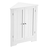 VASAGLE Eckschrank, Badezimmerschrank, mit Türen,...