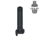 Für Gemüse Styler Thermomix TM5 TM6, Zubehör Schaft Antriebswelle Achse Gemüsestyler Drehstück