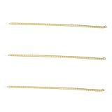 GALPADA 6 Stk Goldene Halskette Modeschmuck für Kinder Goldkette für Kinder valtinstaggeschenke lustige halskette herren halsketten Schmuckkette für Männer Schmuck im Hip-Hop-Stil Eisen