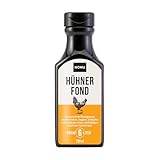 NOMU Hühnerbrühe/Flüssigkonzentrat - 200 ml, Ergibt 6 Liter, Voller Geschmack für herzhafte Gerichte, Suppen, Eintöpfe & Soßen - Glutenfrei
