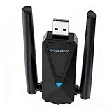 WLAN Stick für PC, 600Mbps USB WLAN Adapter PC, 2.4GHz/5GHz Dualband, Kompatibel mit Windows 11/10/8/7